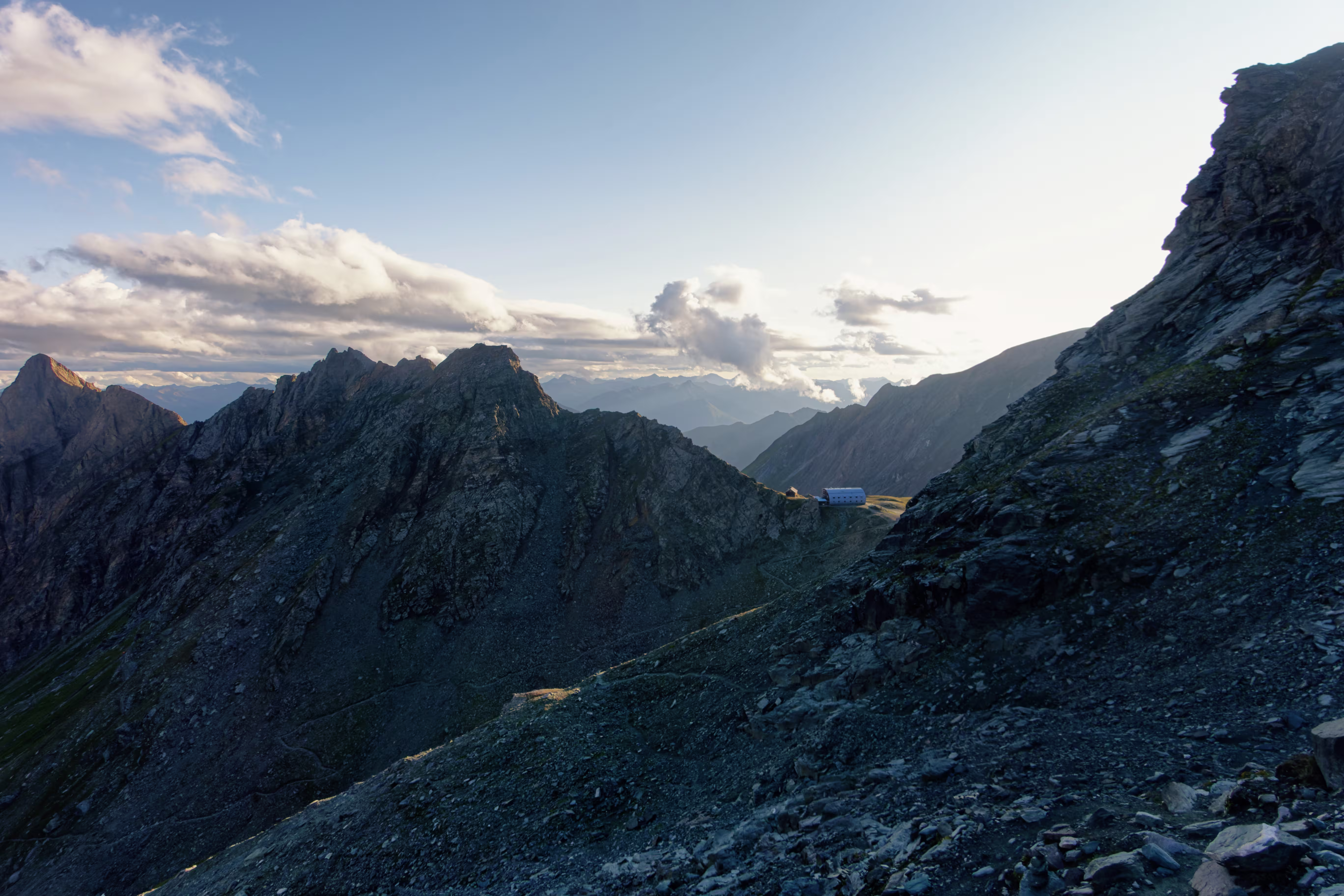 Rientro alla Stüdlhütte