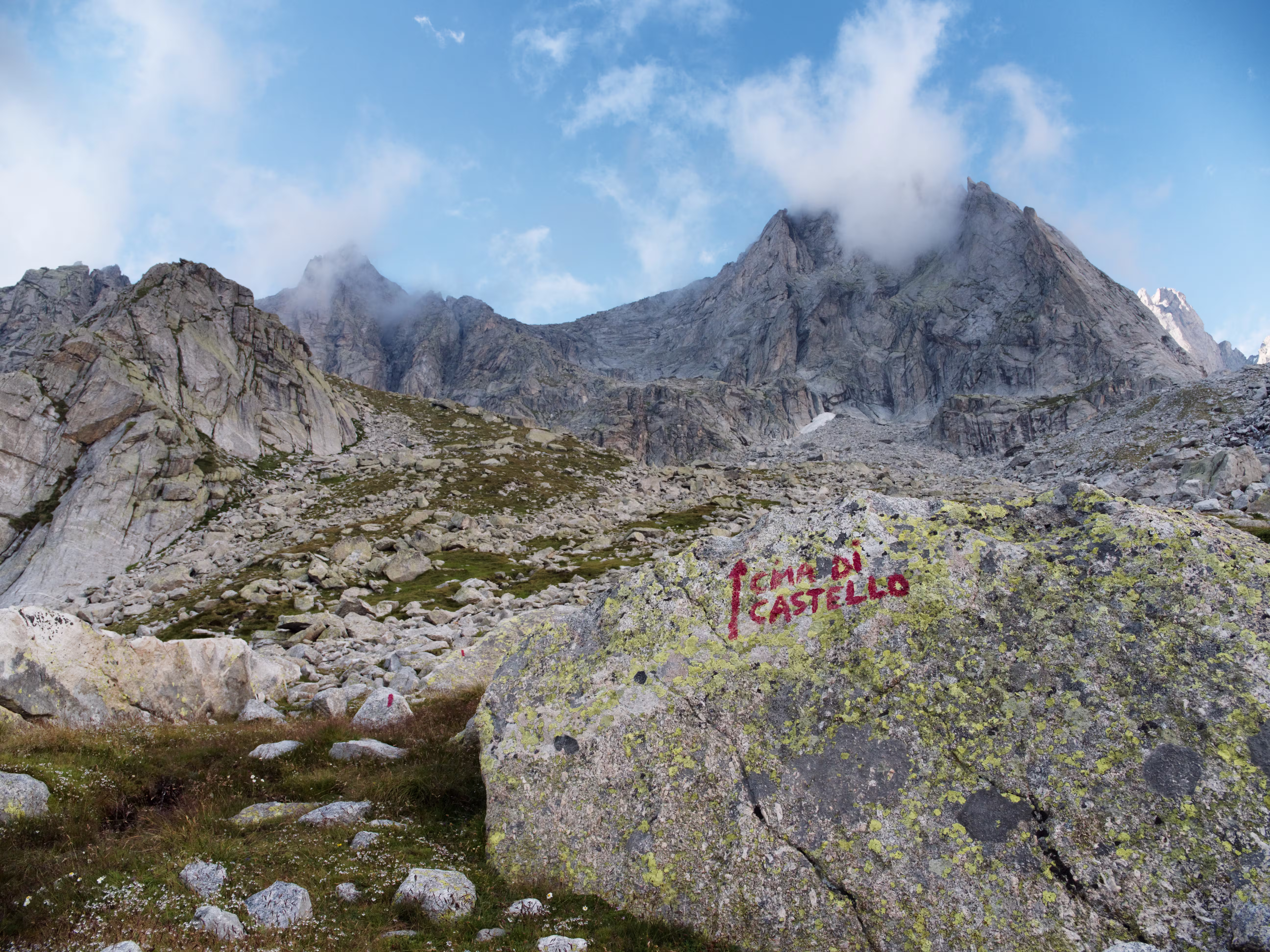 Indicazioni per la vetta