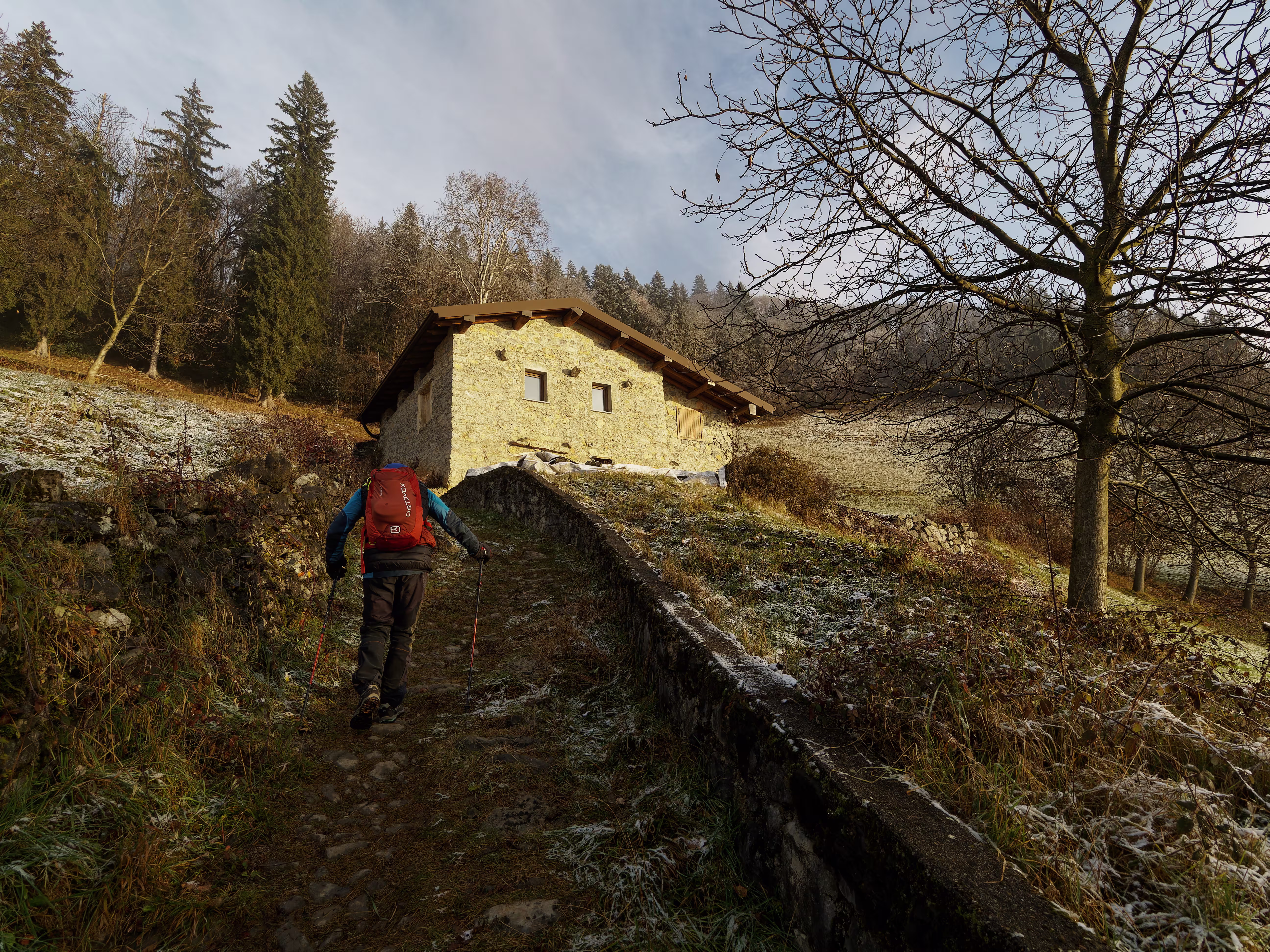 Salendo a Monte Alino