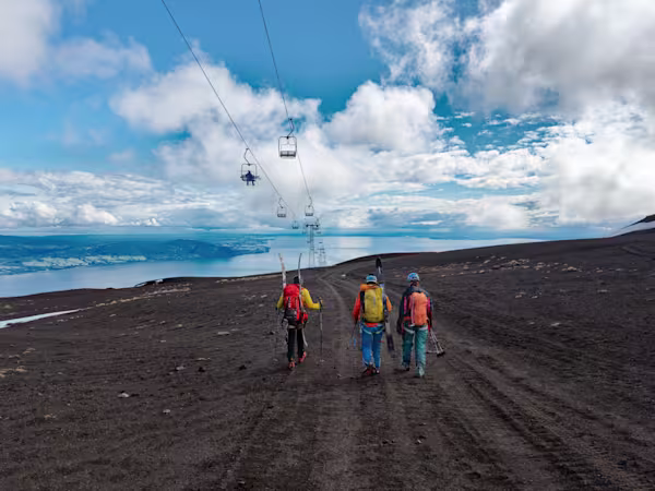 Osorno, fine della gita