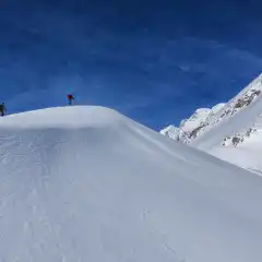 L’anticima sciistica del Piz Albana