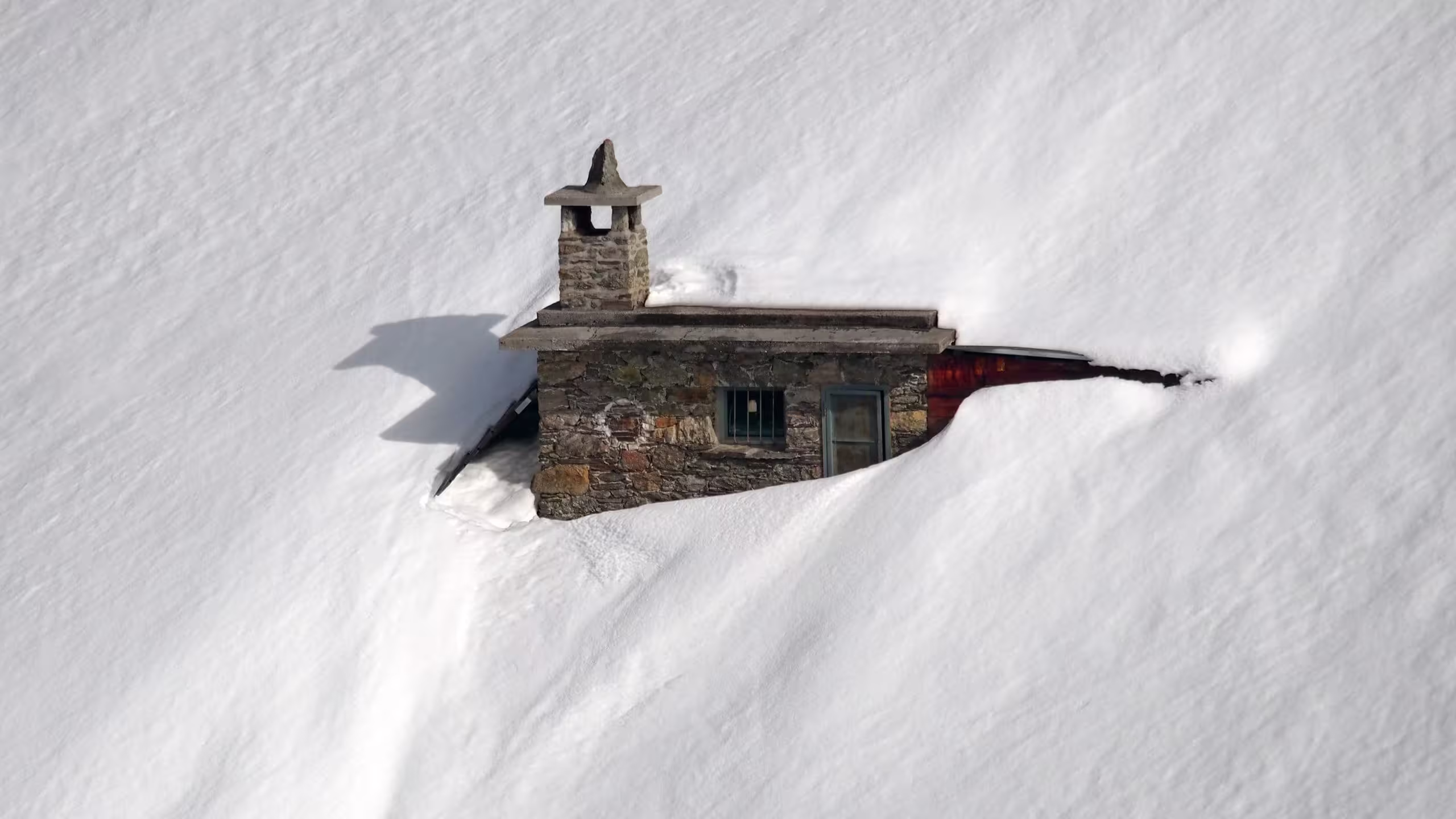 I pendii innevati del Bregagno