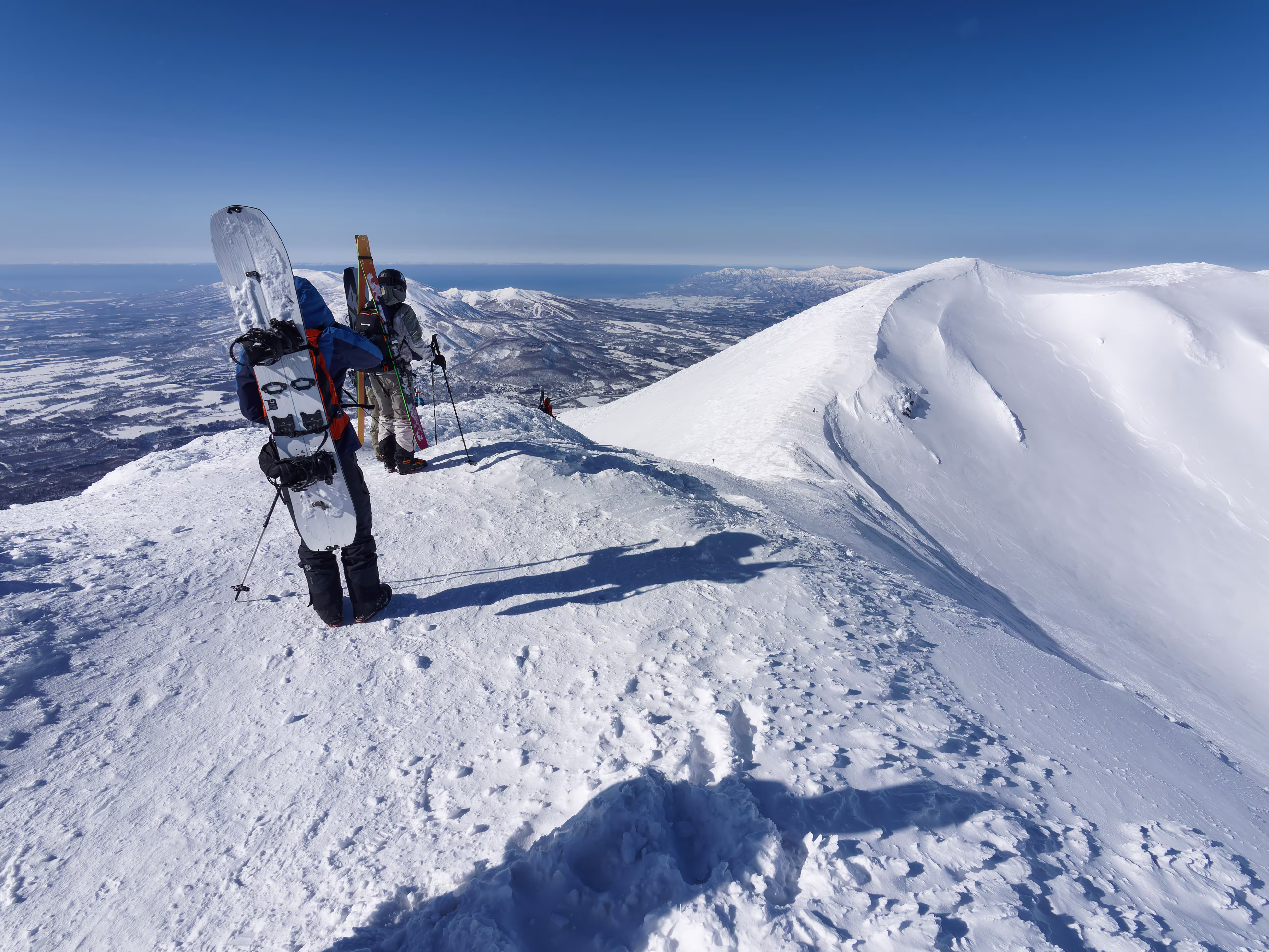 Tracce sul punto migliore per la discesa 
