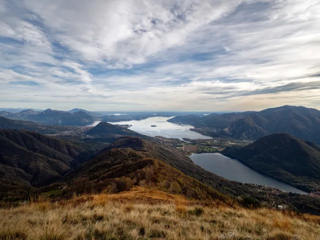 Il Lago Maggiore dal Monte Faiè