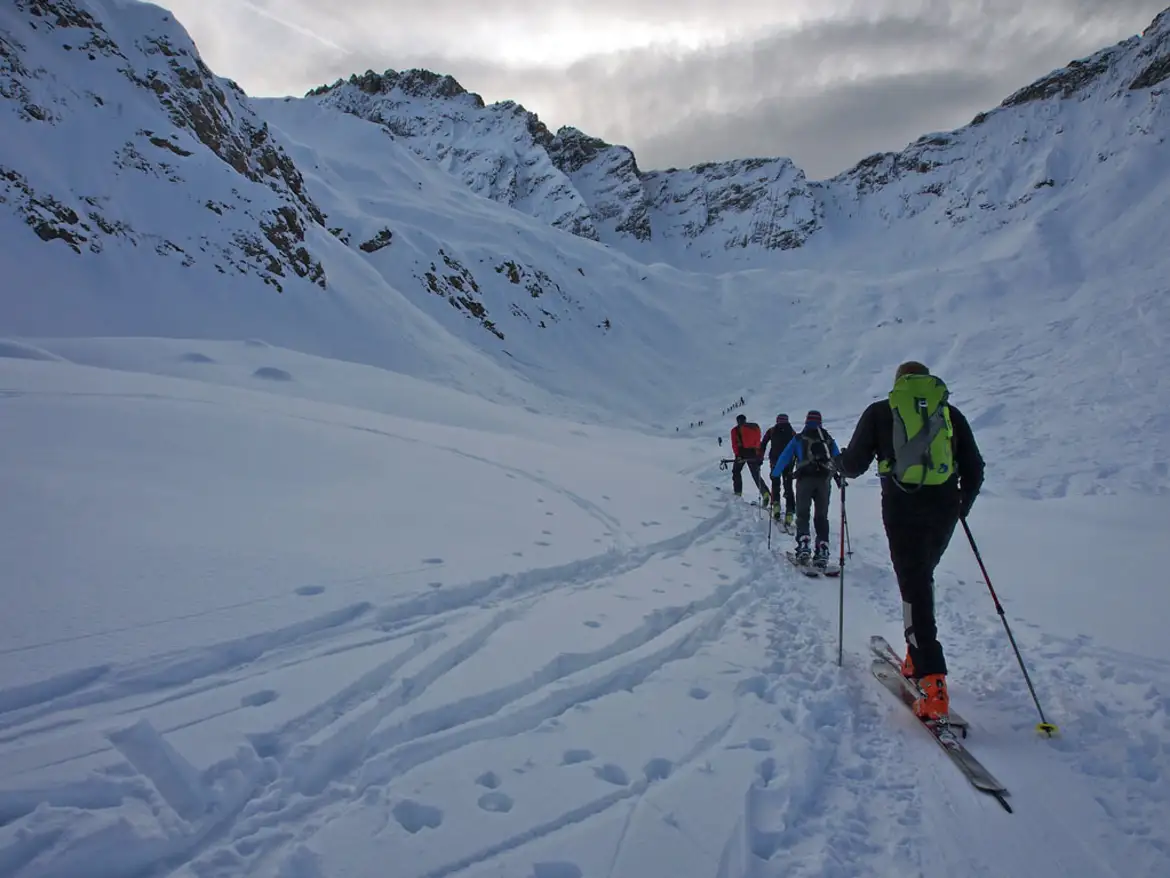 Scialpinismo al Poncione di Val Piana