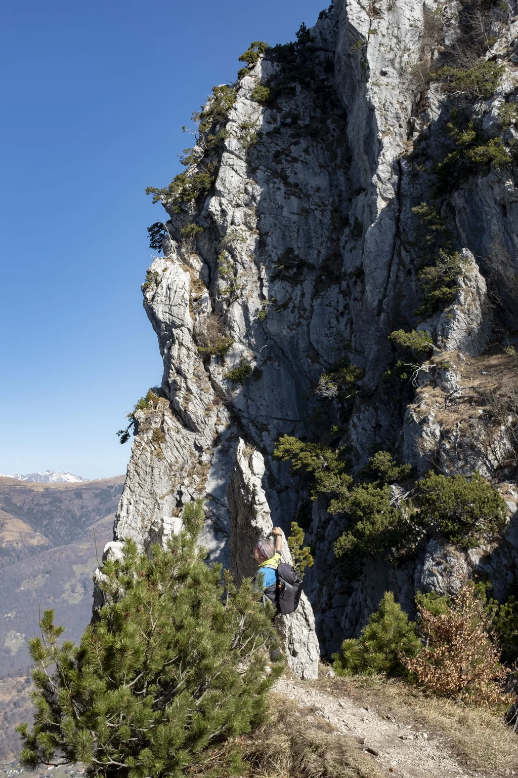 Alla base del Sasso Grande