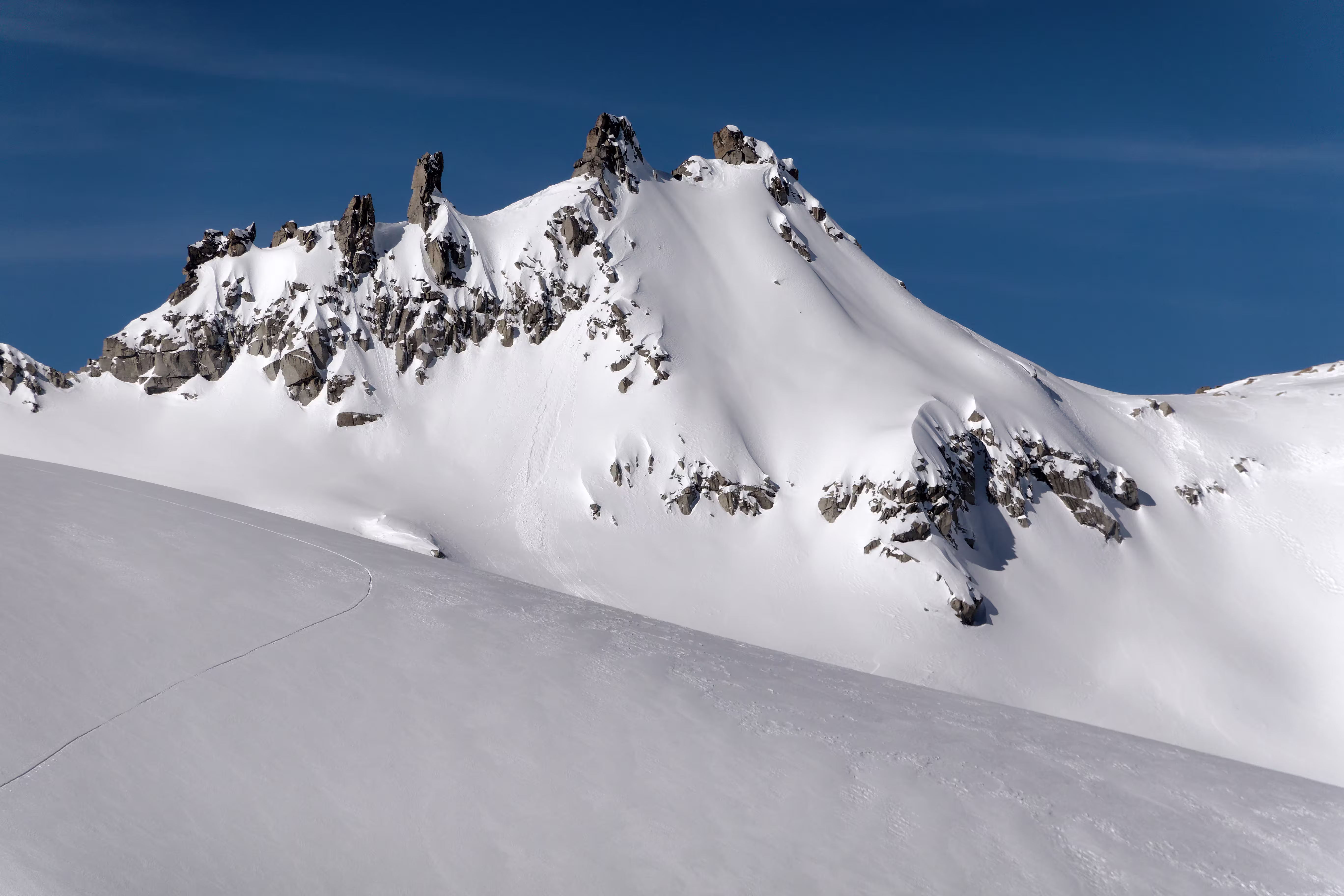 Cima ben innevate quest’anno