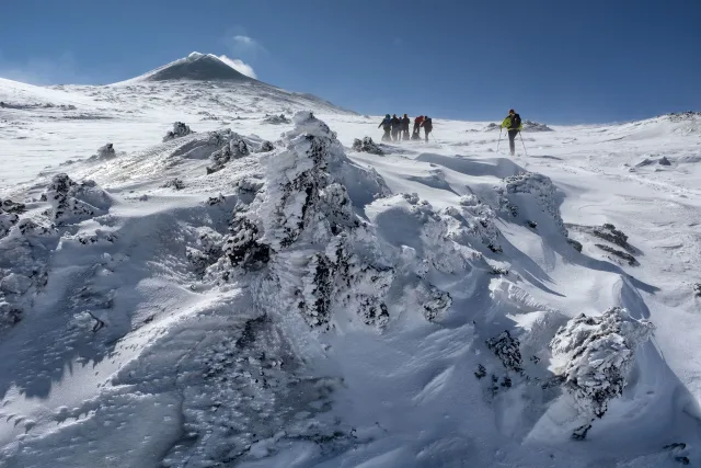 Verso la vetta dell’Etna