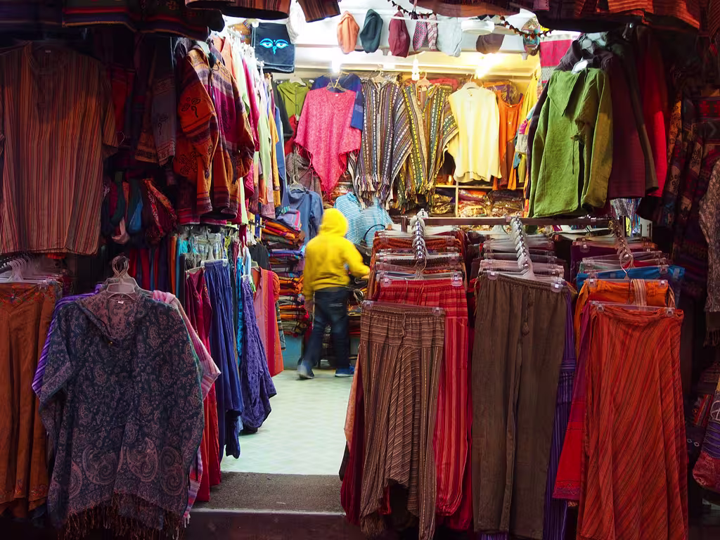 Il bambino nel negozio