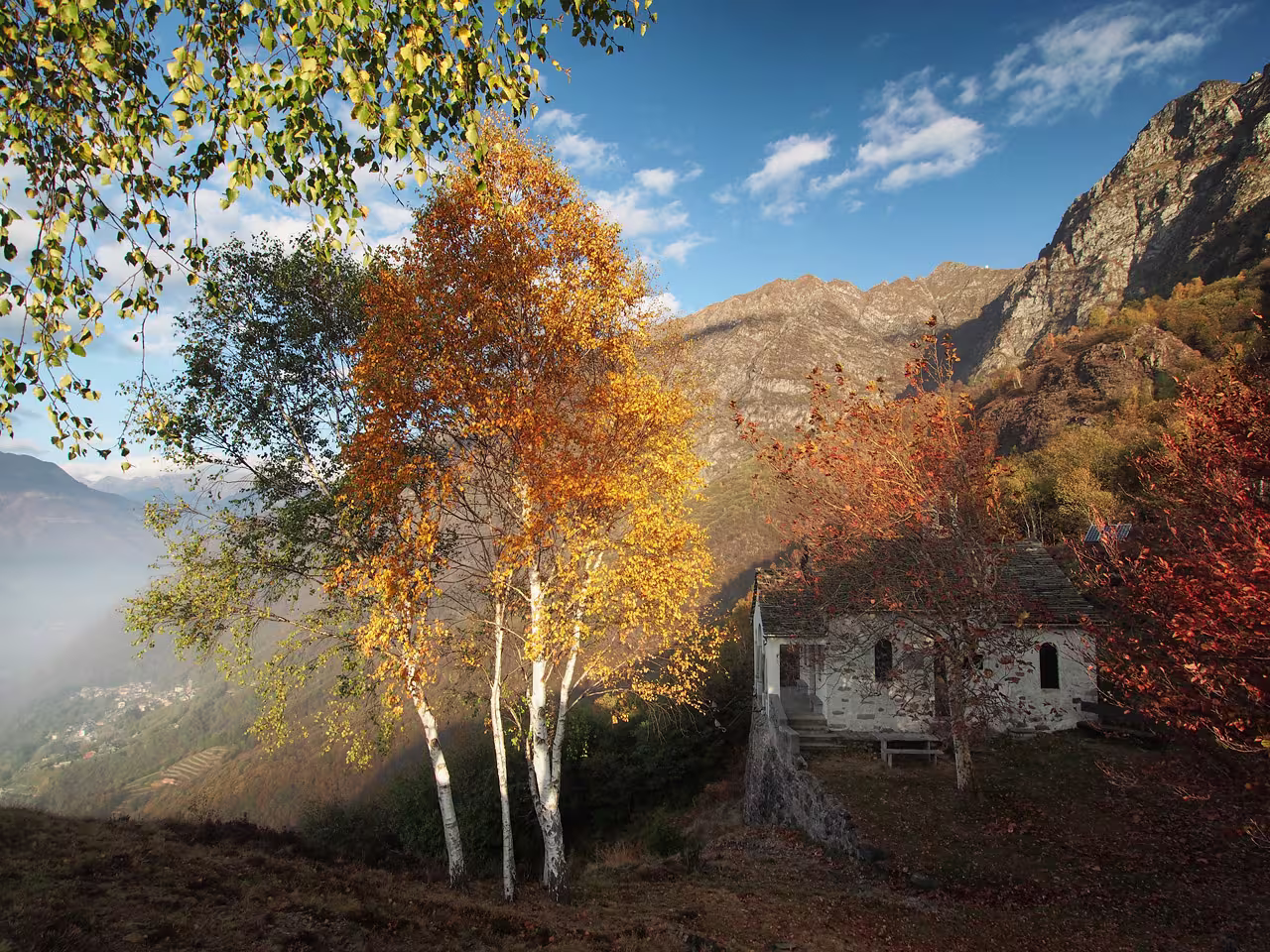 La chiesetta dell’Alpe Lut