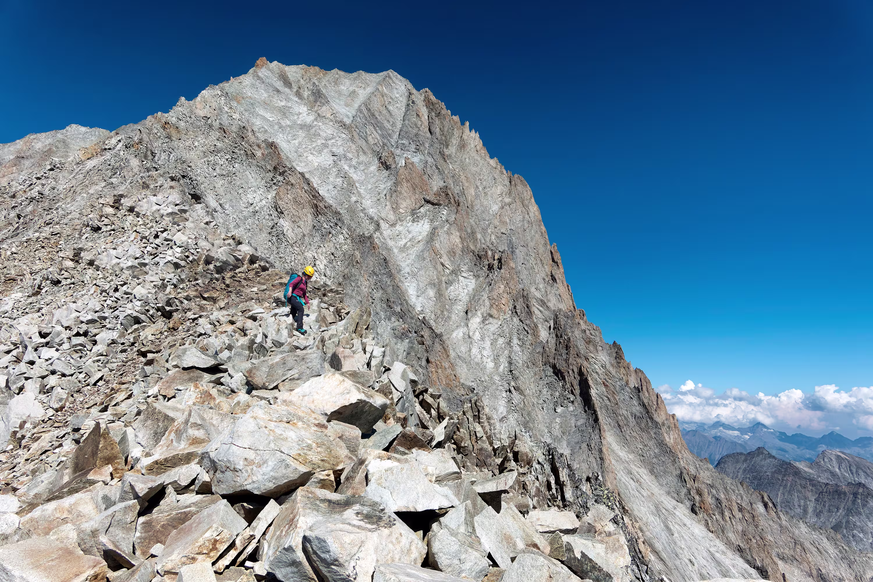 Dall’attacco della cresta