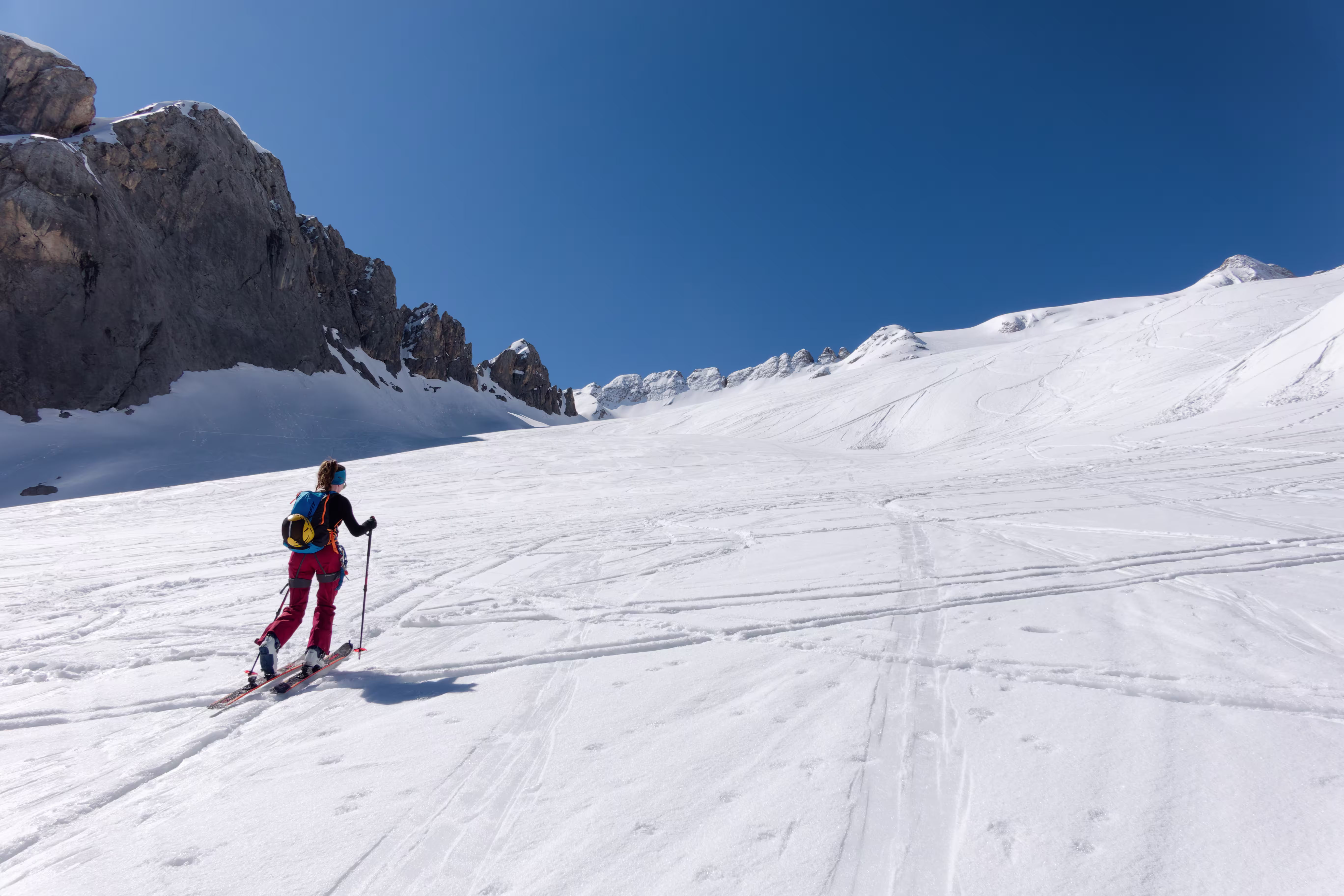 Verso il Rifugio Pian dei Fiacconi