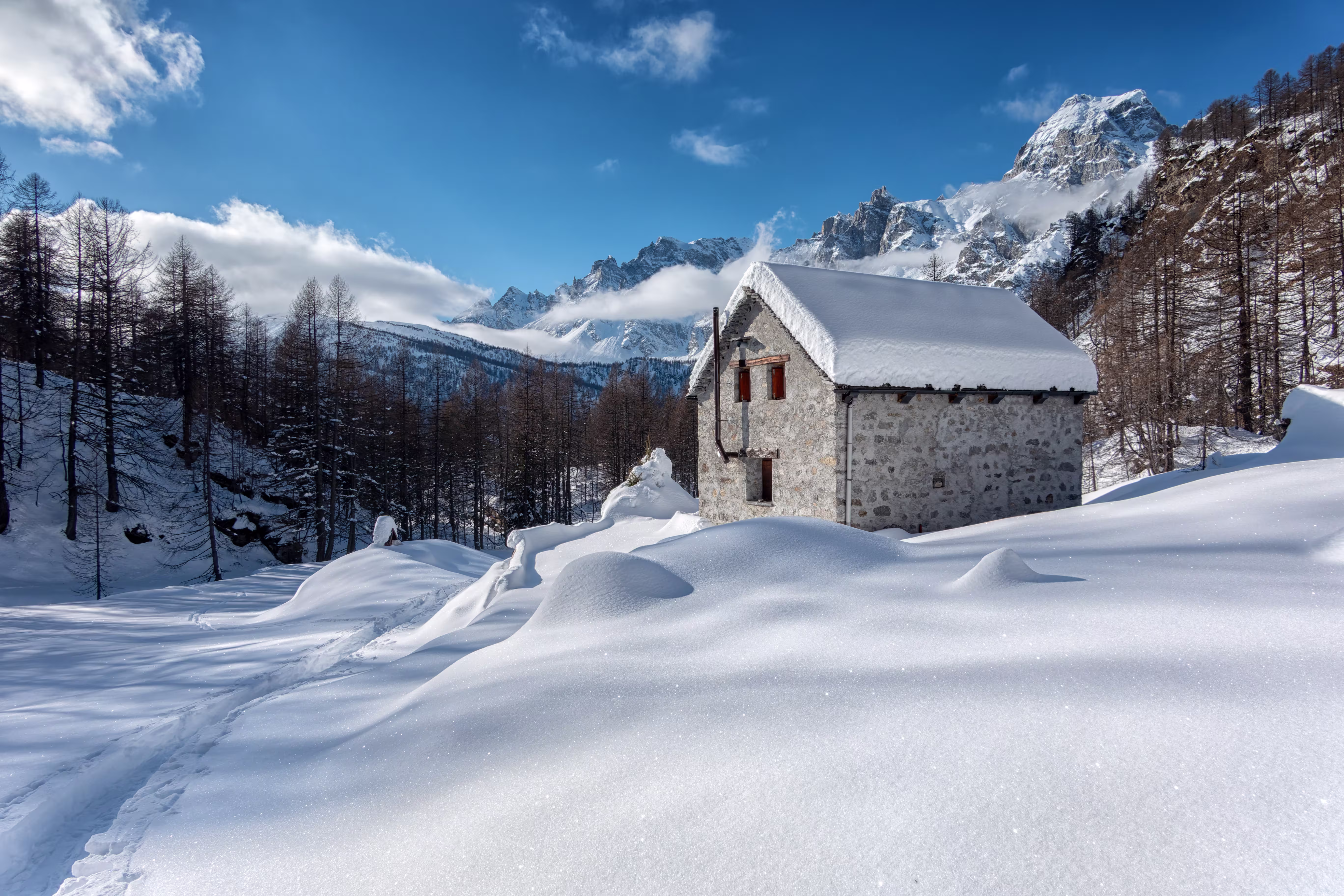 La magia dell’Alpe Devero innevata