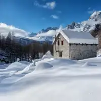 La magia dell’Alpe Devero innevata