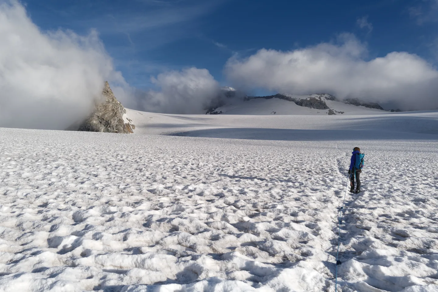 Adamello, Bivacco Giannantonj, Pian di Neve