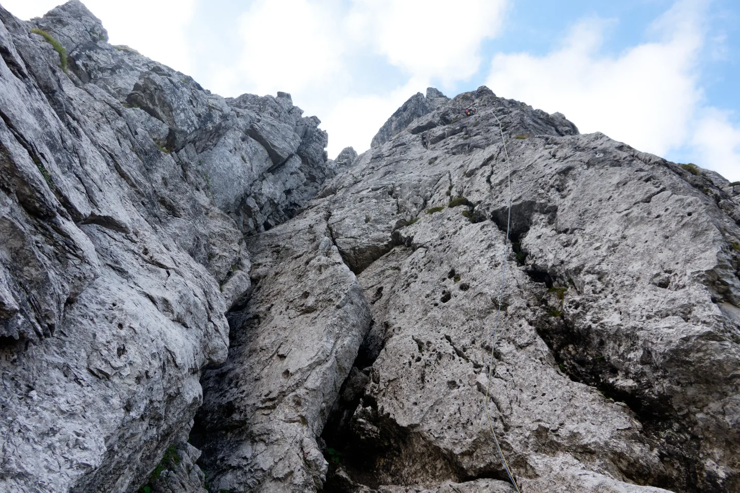 Zucco di Pesciola, via dei Bergamaschi, il primo tiro