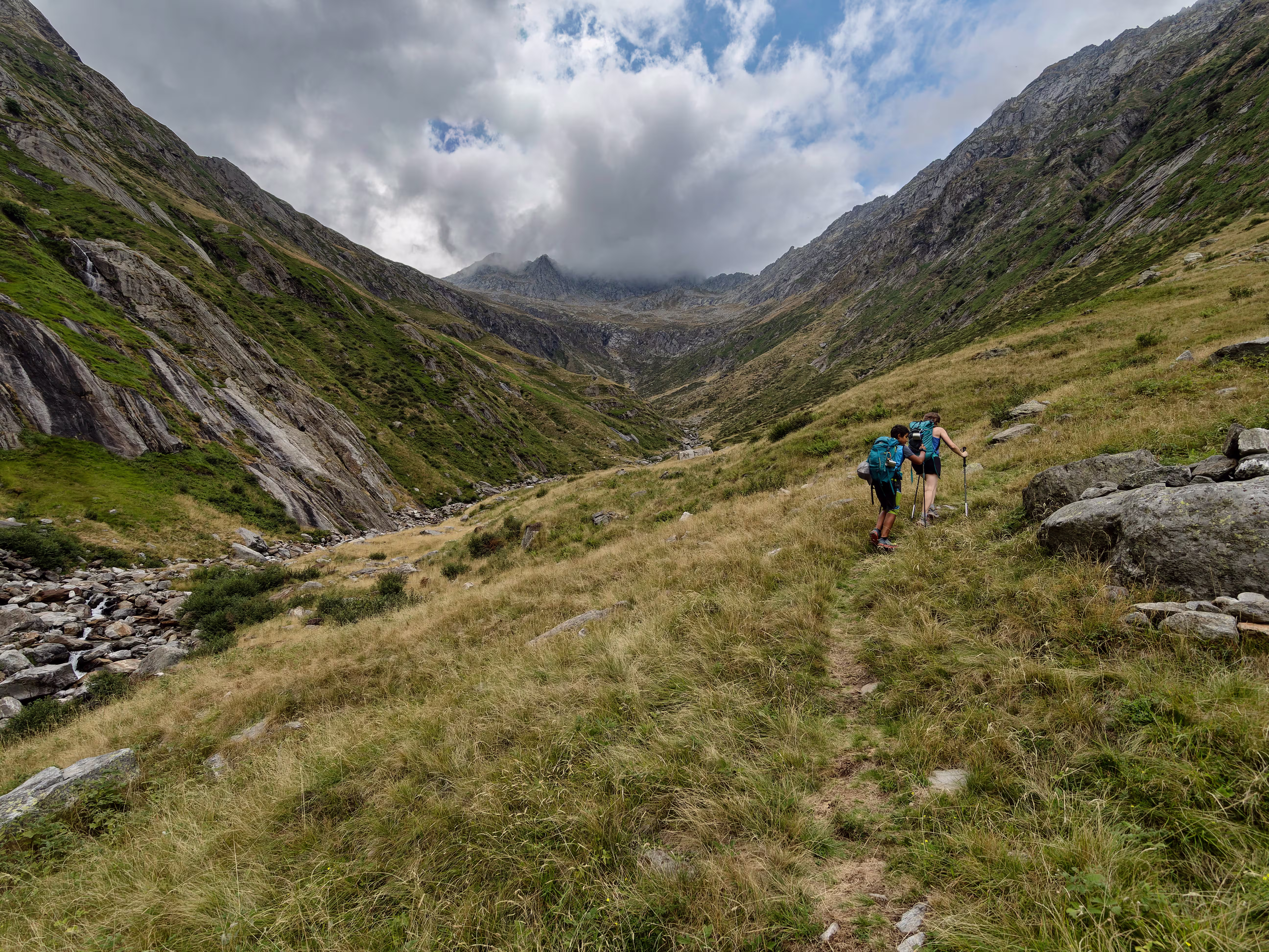Risalendo la Valle del Dosso