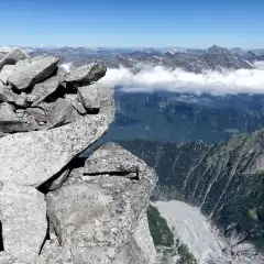 La Val Bregaglia dalla vetta