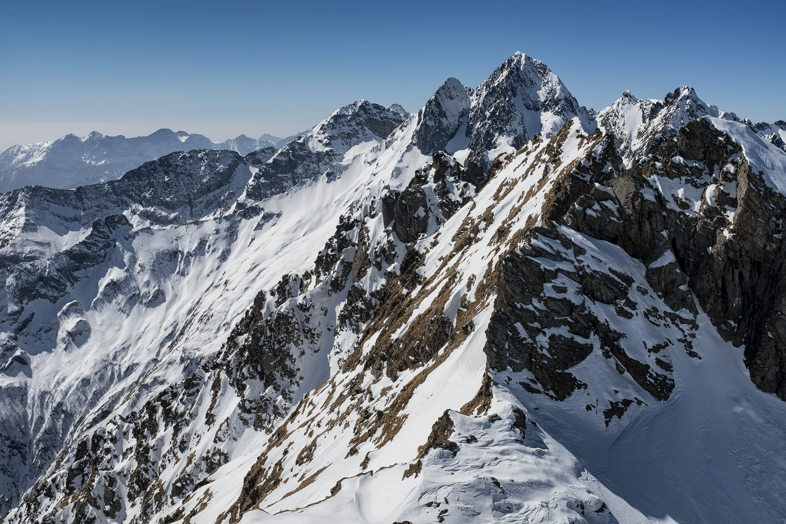 Scialpinismo alla Cima Soliva, il Diavolo di Tenda