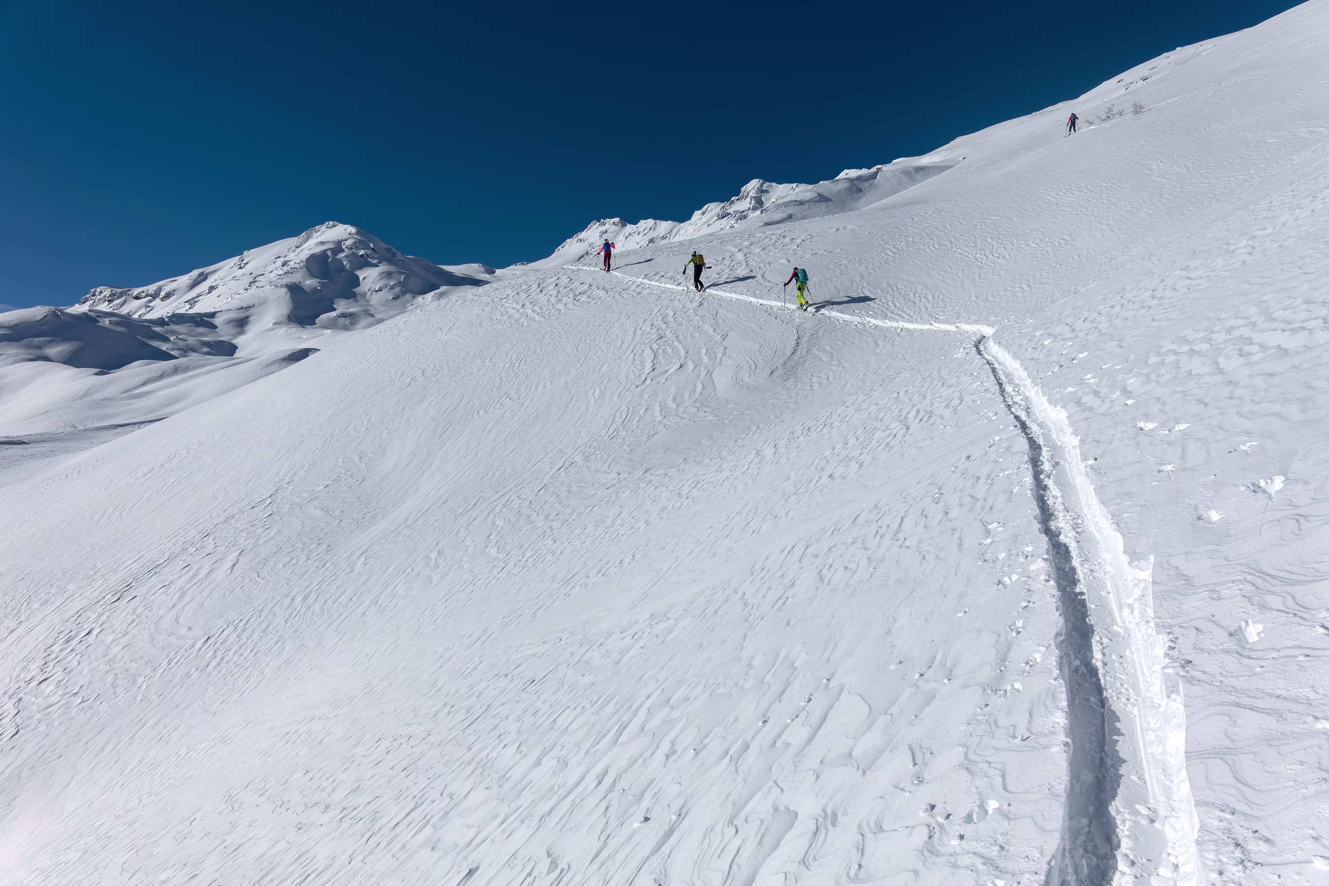 Sui pendii superiori