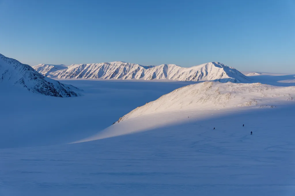 Discesa dal Malloryfjellet