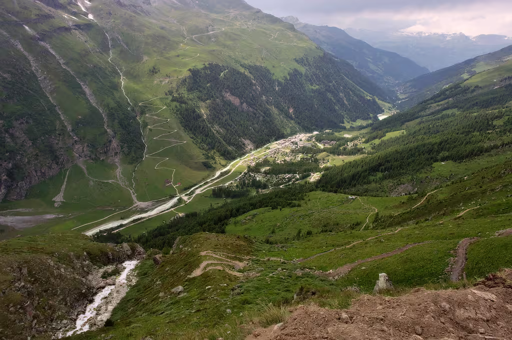 L-ultima parte della discesa