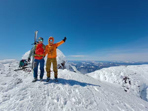 Sulla vetta del Llaima