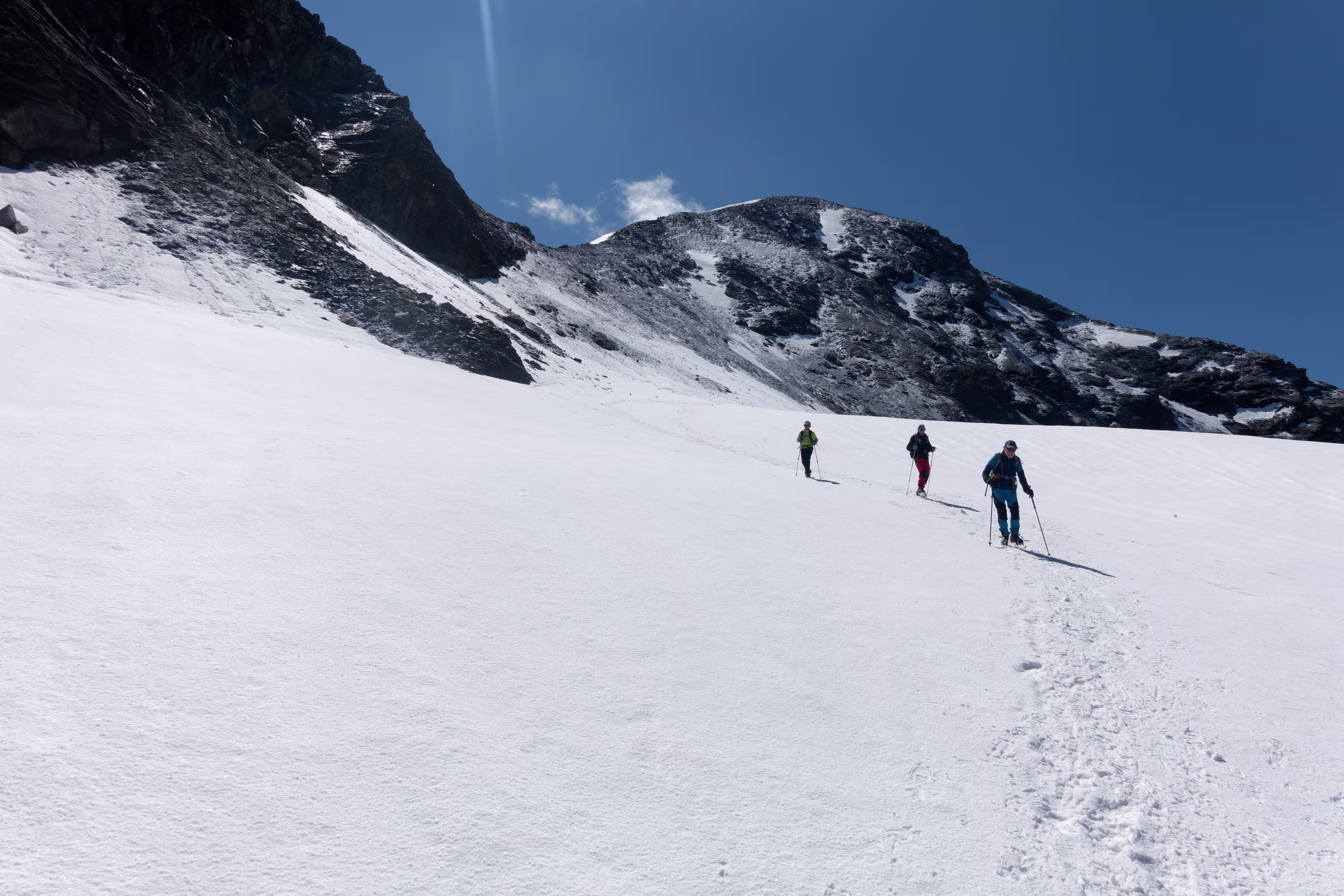 Discesa per nevai