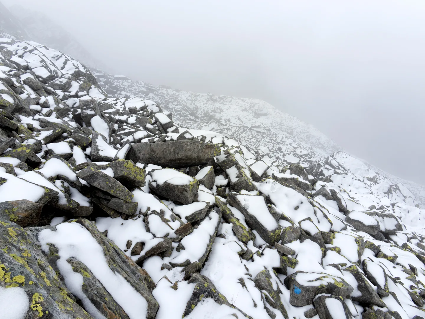 La parte alta della salita dalla Valle Maggia