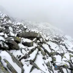 La parte alta della salita dalla Valle Maggia