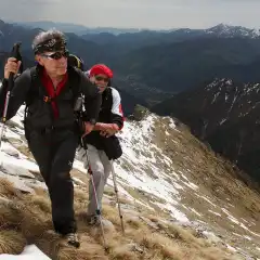 Sulla cresta del Pizzo La Scheggia