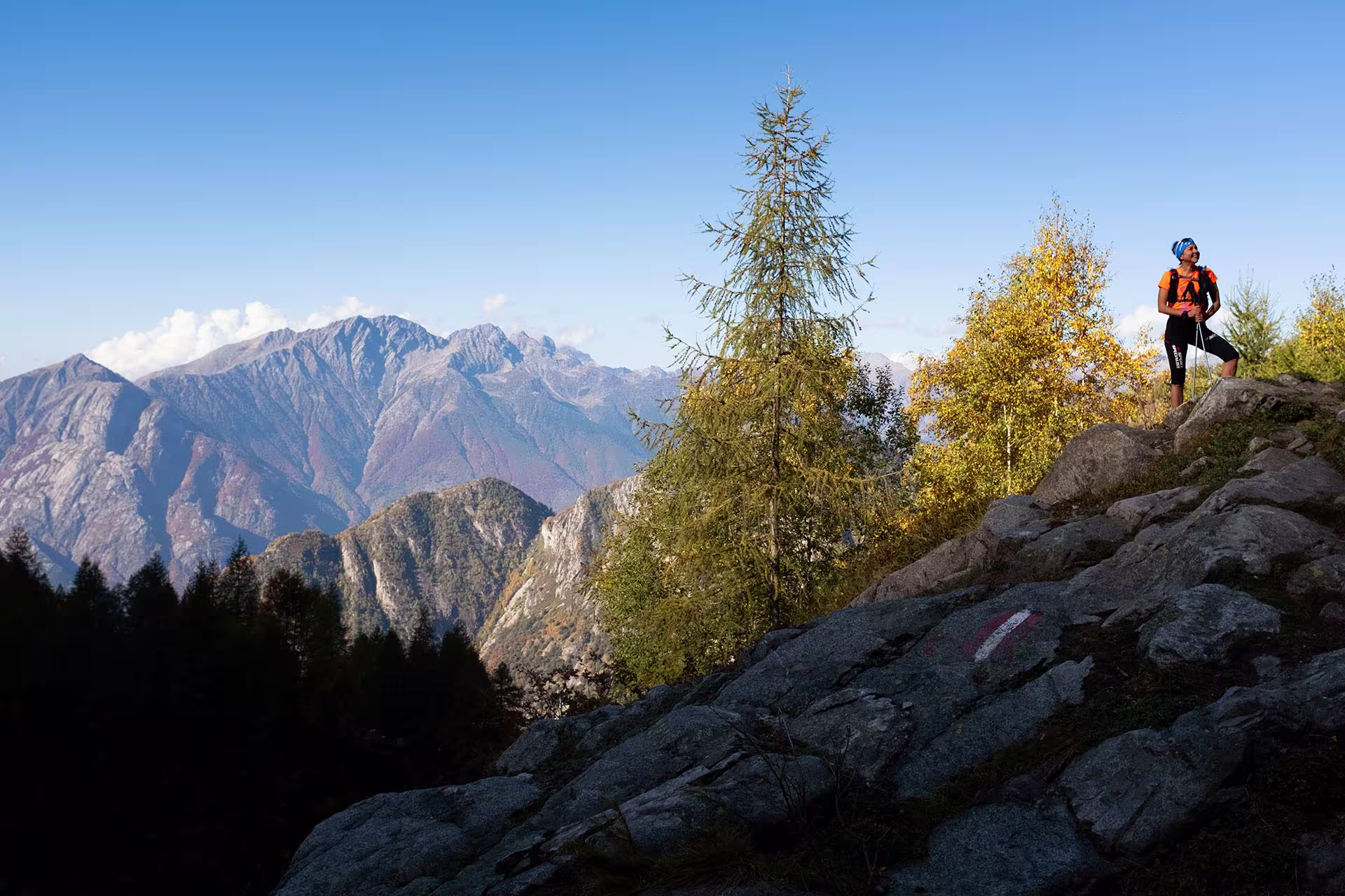 Nei pressi dell’Alpe Ladrogno