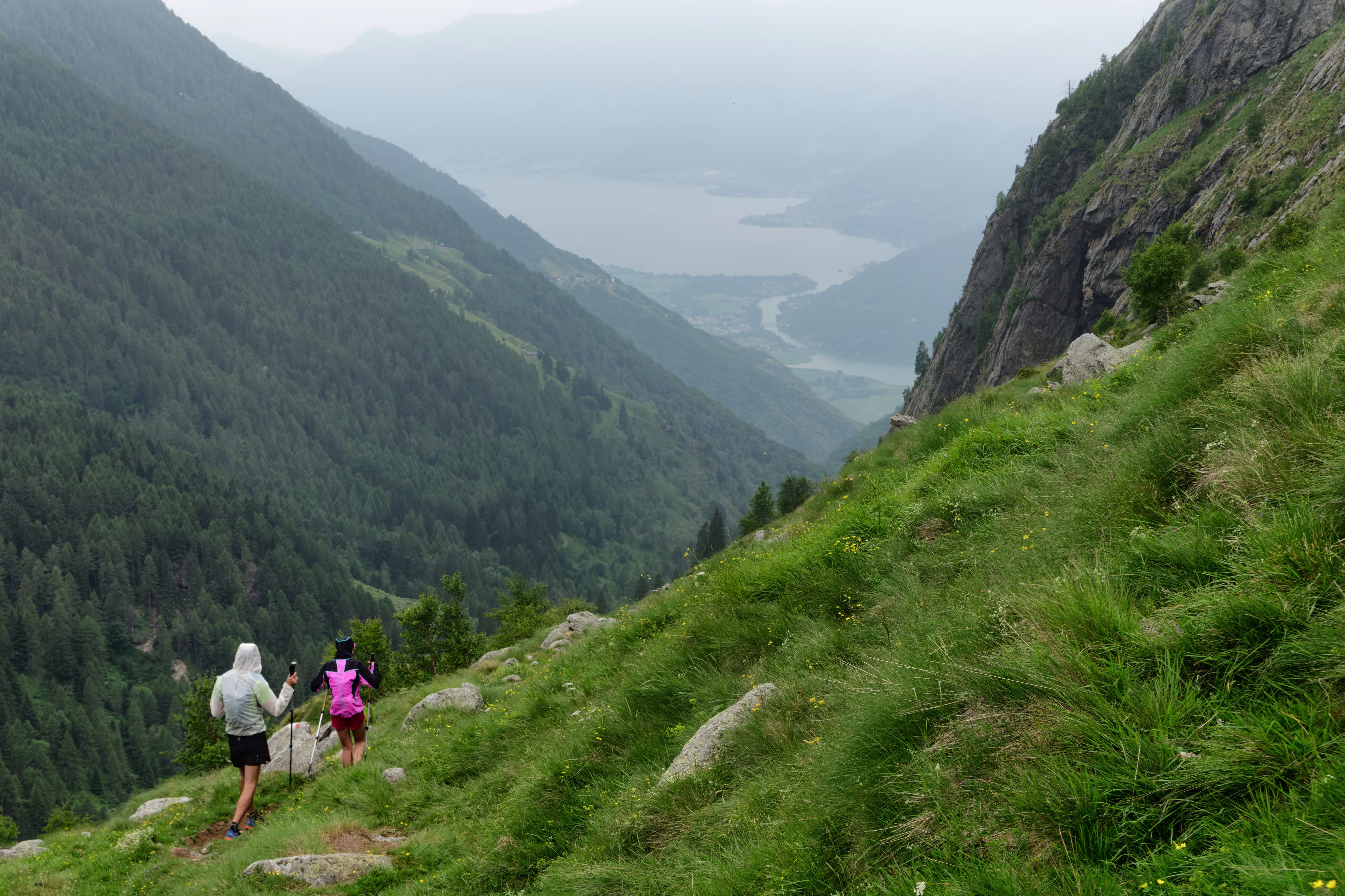 Rientro sotto la pioggia