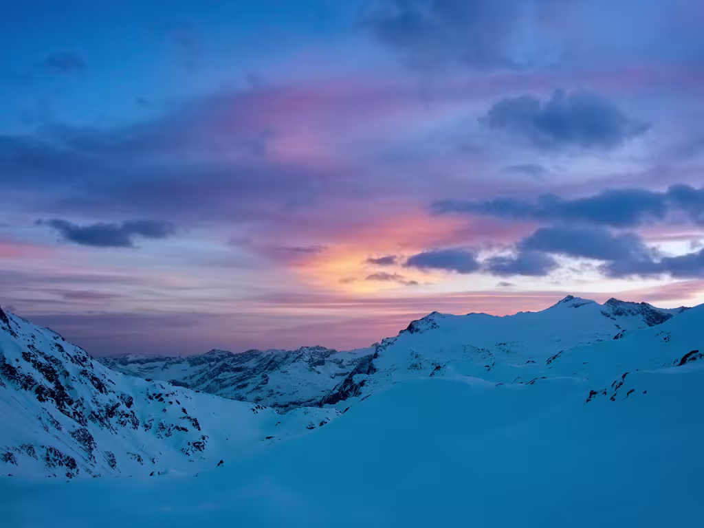Tramonto sul Basodino