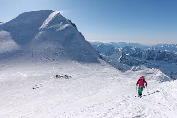In arrivo al Combin du Valsorey