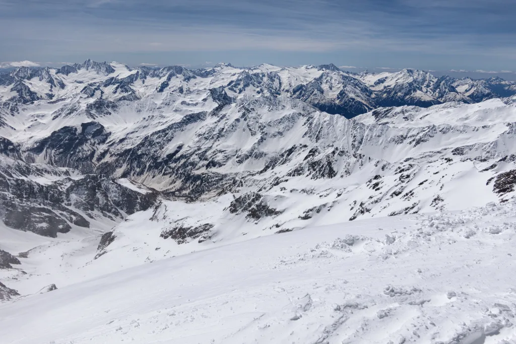 Panorama verso l’Adamello