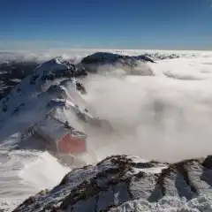 Rifugio Azzoni nulle nuvole