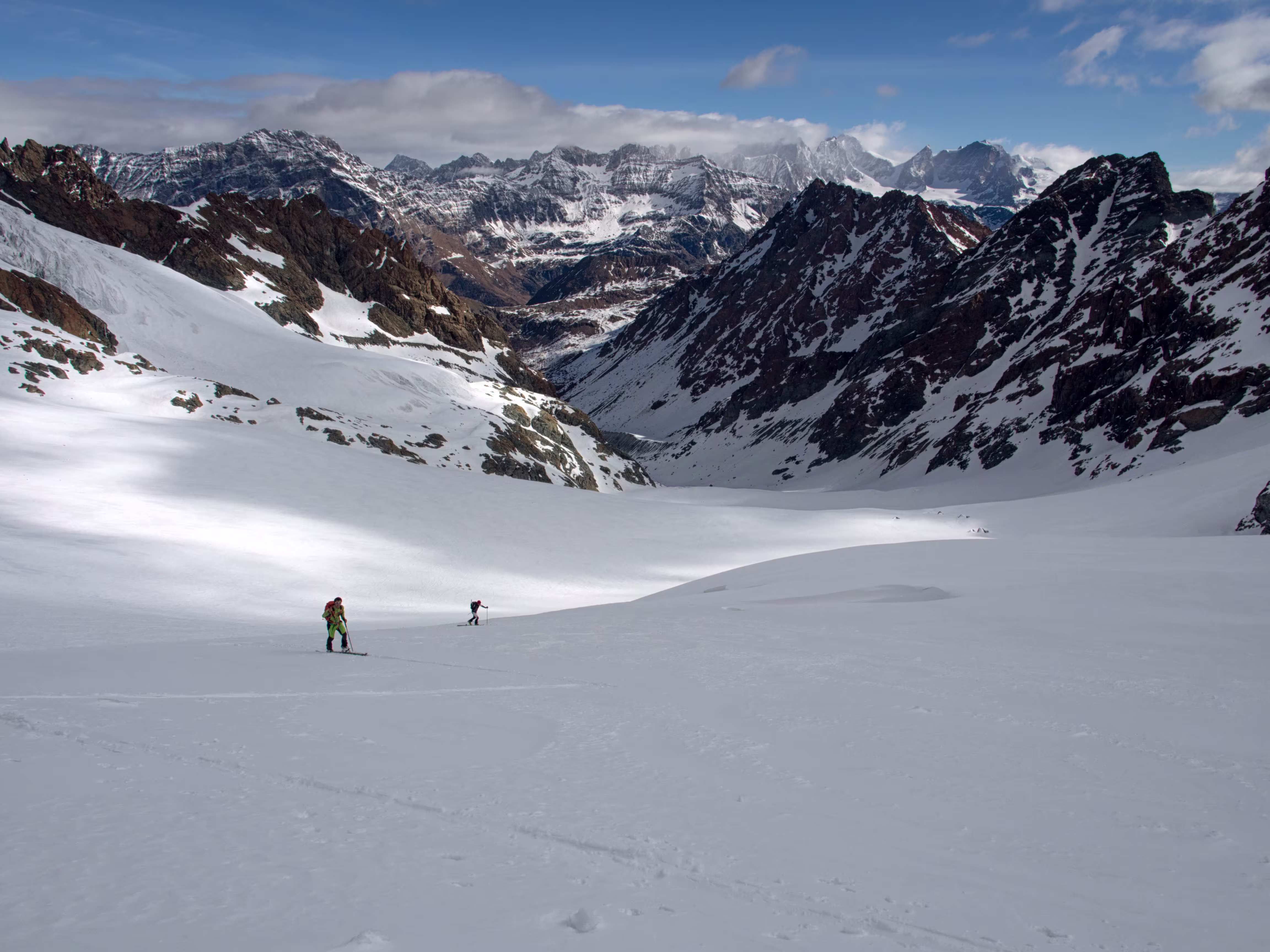 Il Bernina fa capolino