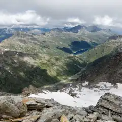 Il Lago di Lei dalla vetta