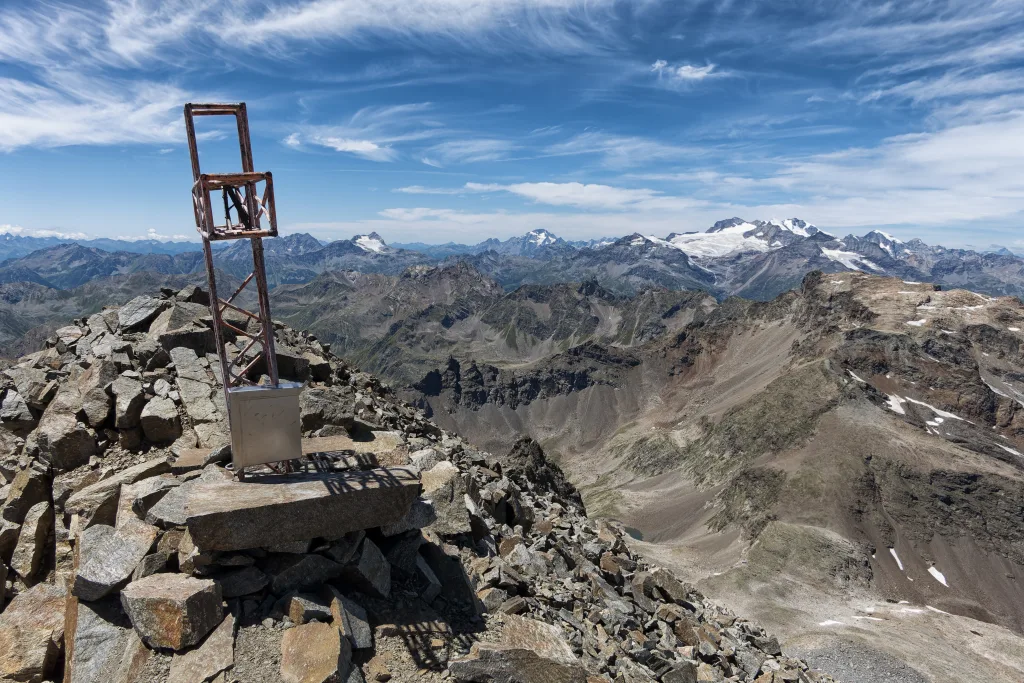 Dalla vetta della Cima Viola