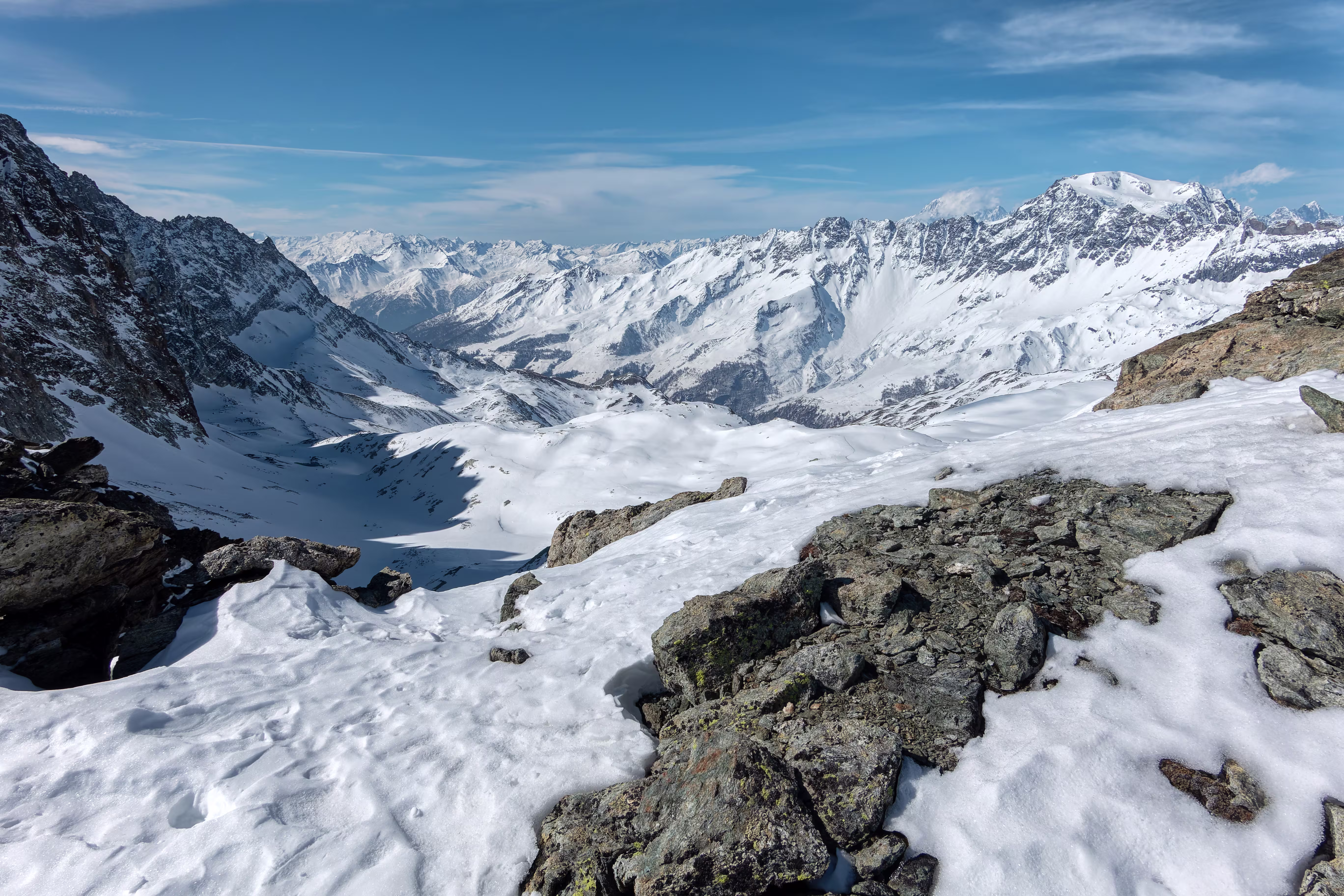 Il Mont Velan dal Colle del Mont Gelè