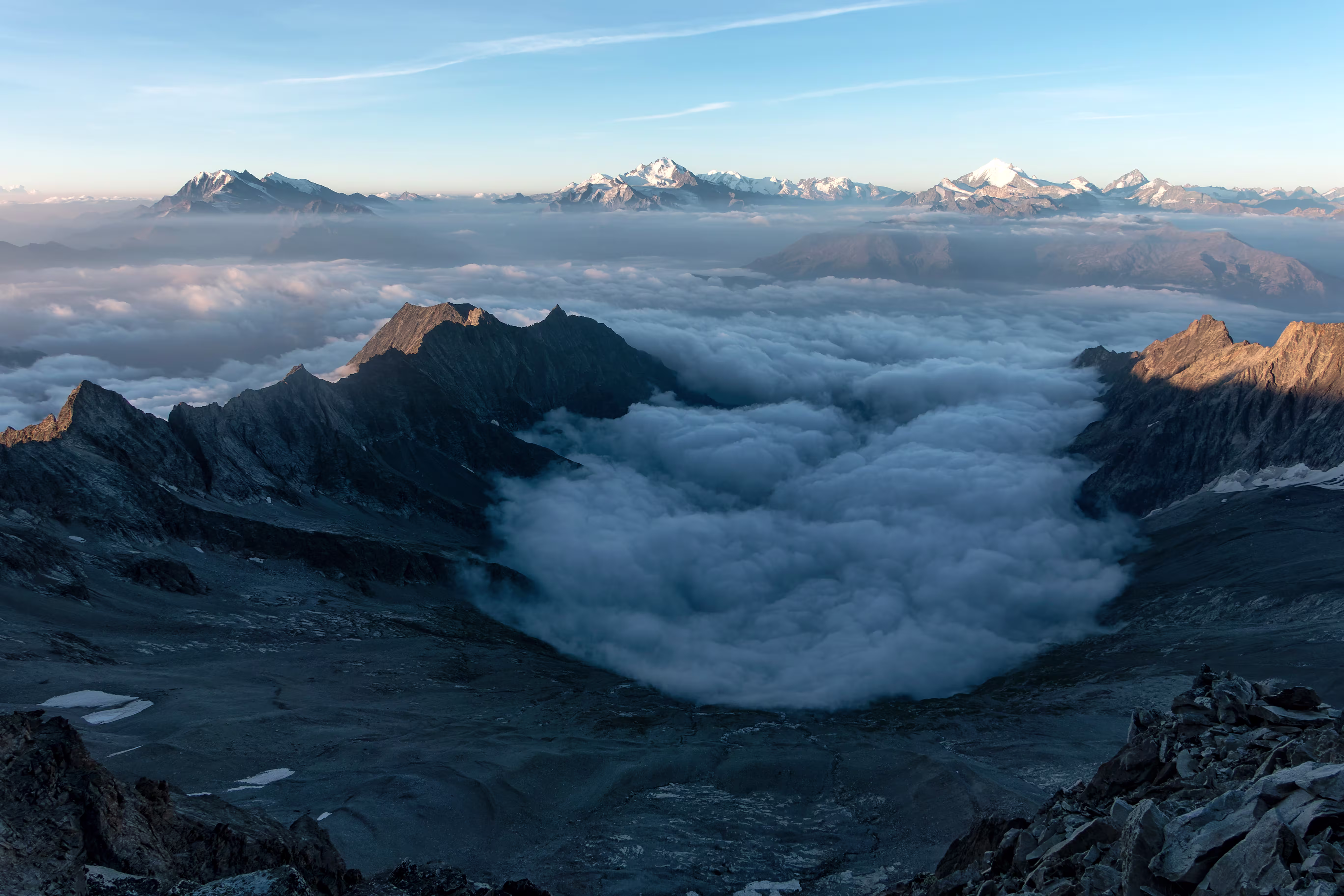 Weissmies, Dom e Weisshorn