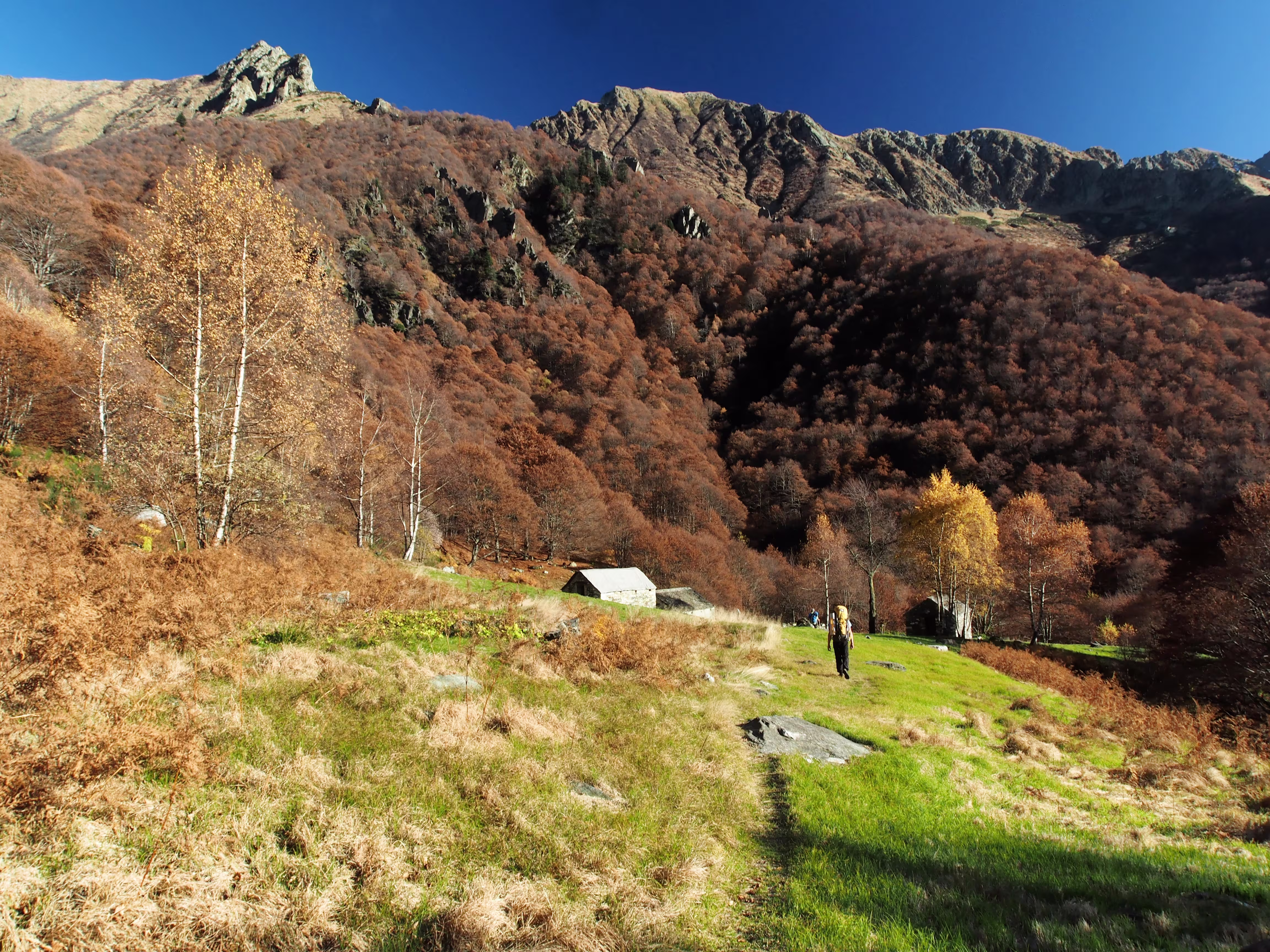 Arrivo al Pian di Boit