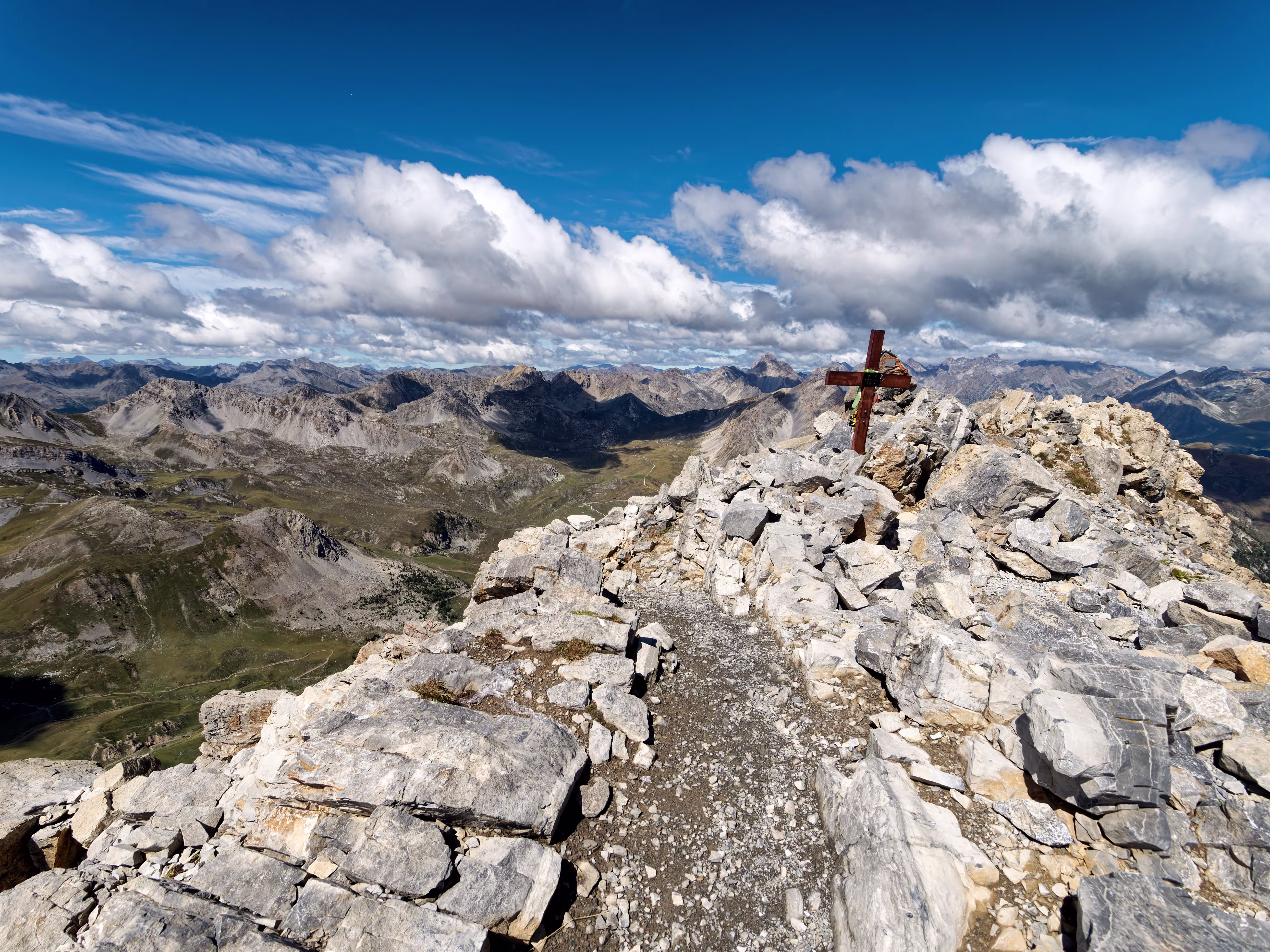 La vetta della Rocca Meja