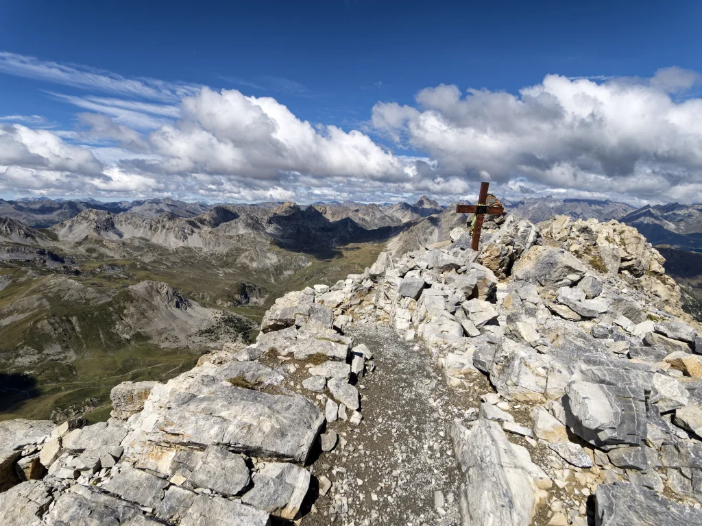 La vetta della Rocca Meja