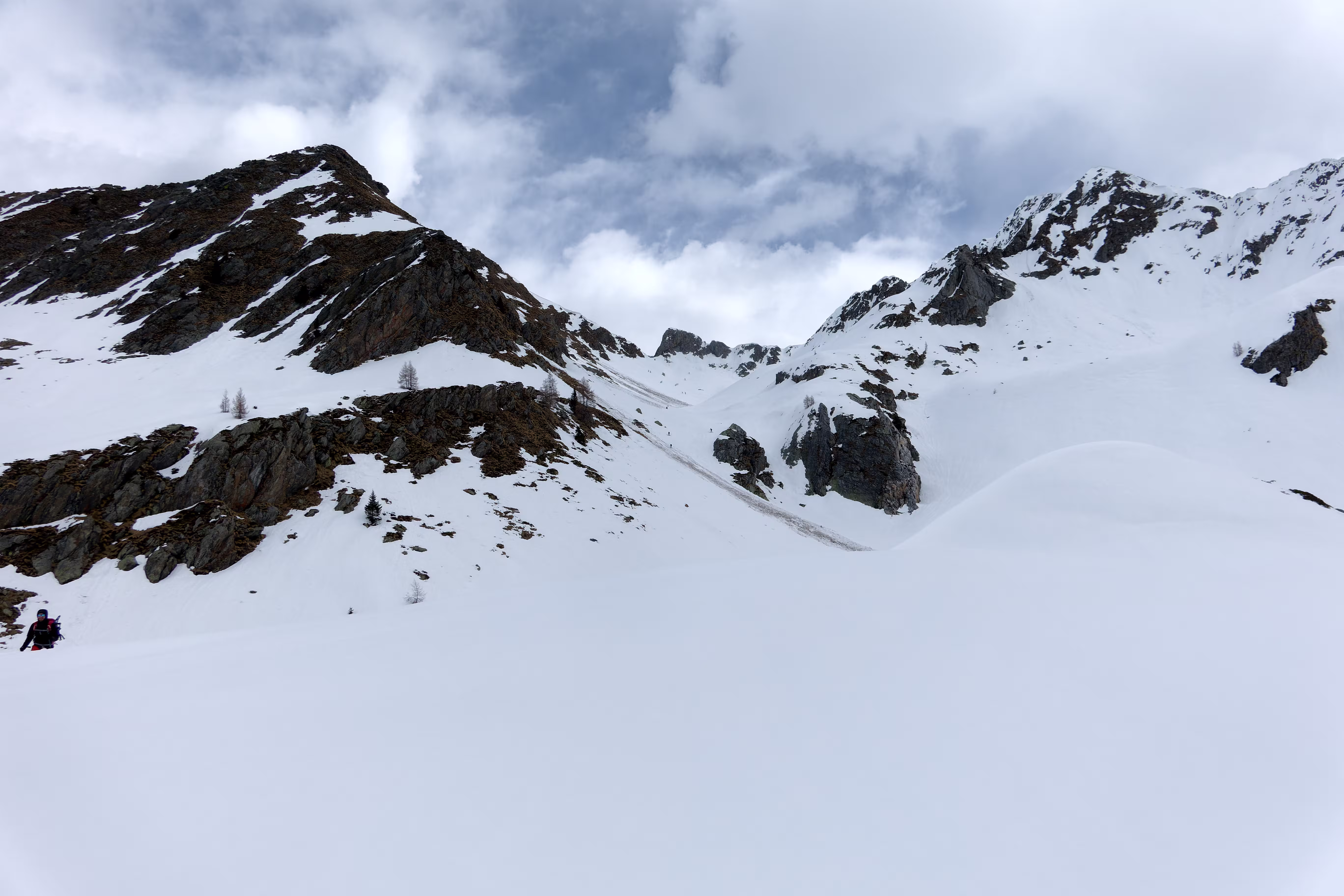 Verso la Bocchetta dei Lupi