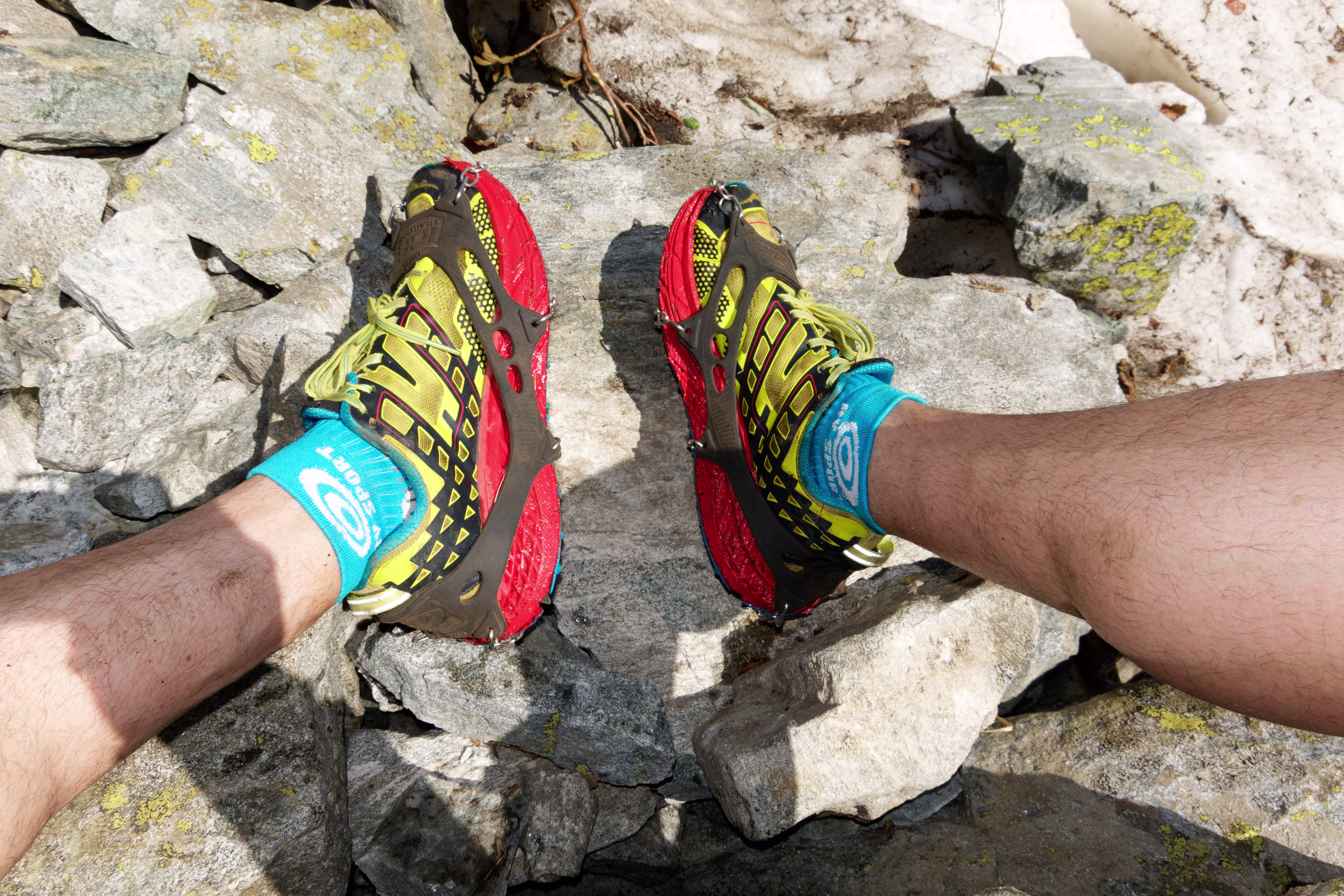 Le Hoka sullla neve sono da rivedere :)