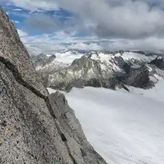 L’Adamello dalla cresta