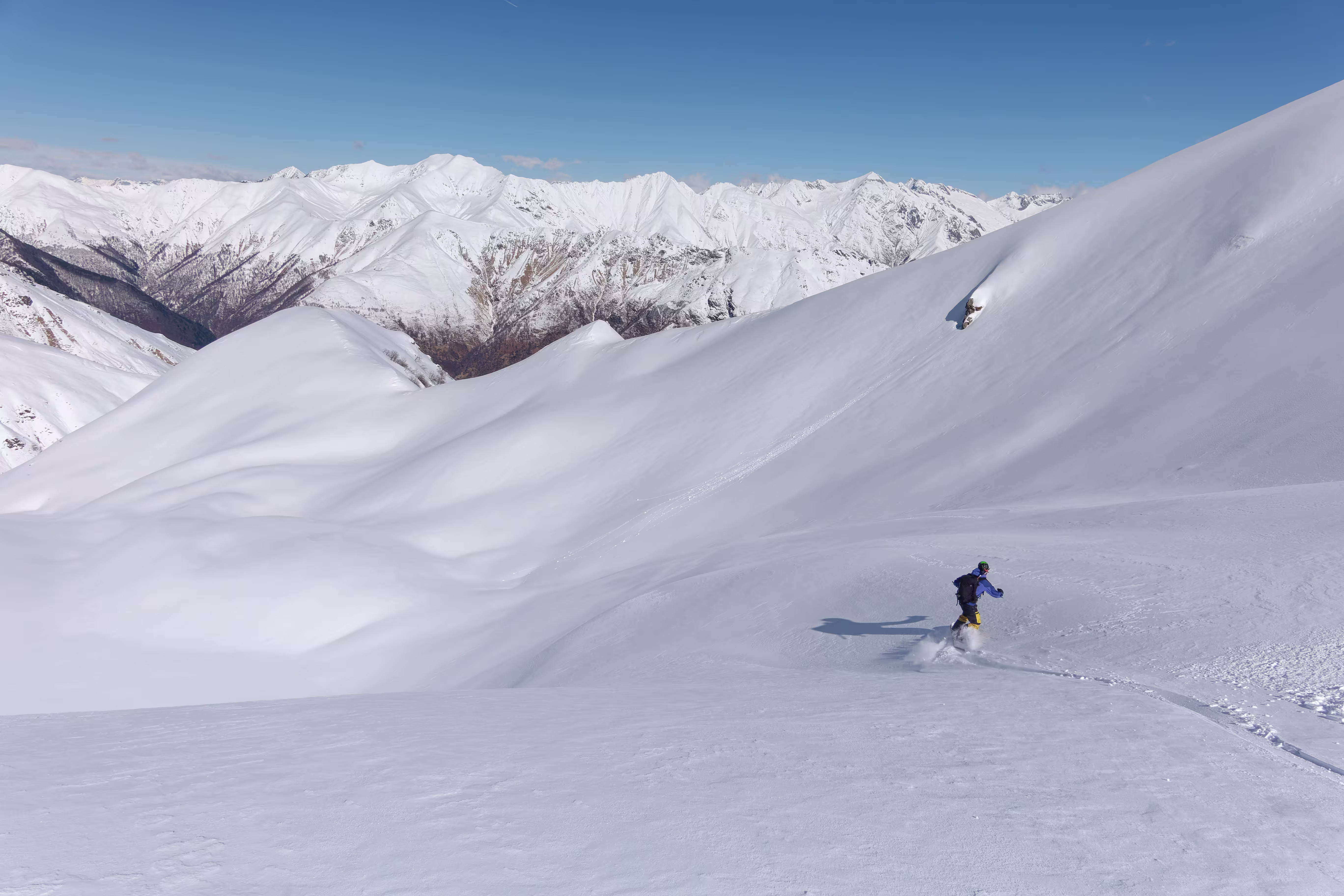 Curve nella polvere a nord