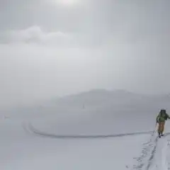 Altri scialpinisti in arrivo